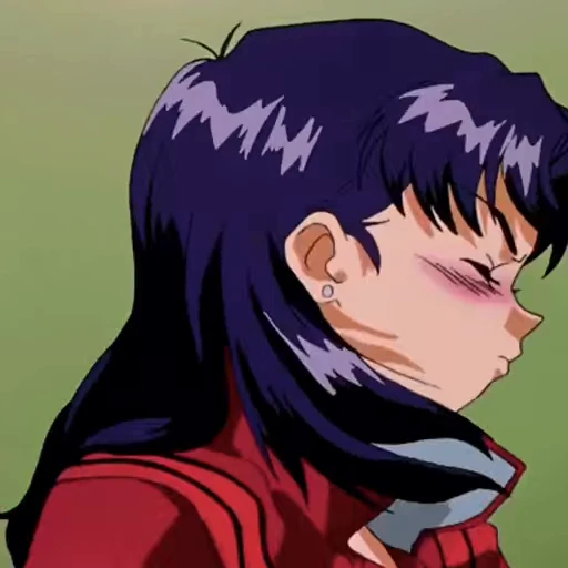 🌸 Стикер «Misato Katsuragi» для Telegram