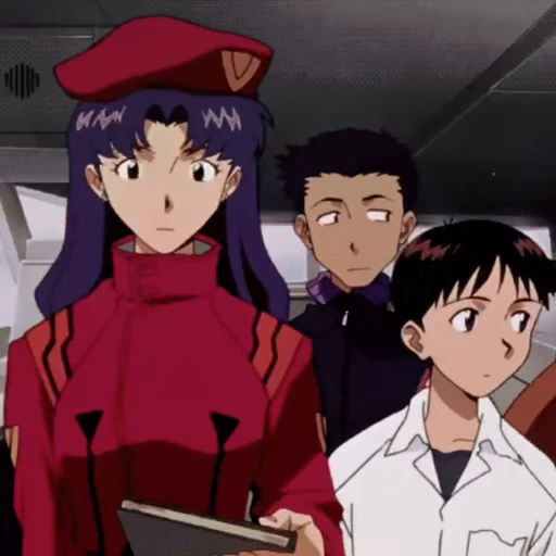 🌸 Стикер «Misato Katsuragi» для Telegram