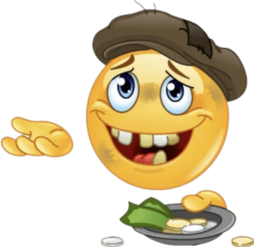 💸 Стикер «Сотрясение очка???» для Telegram