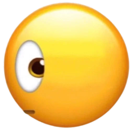 🙄 Стикер «Сотрясение очка???» для Telegram
