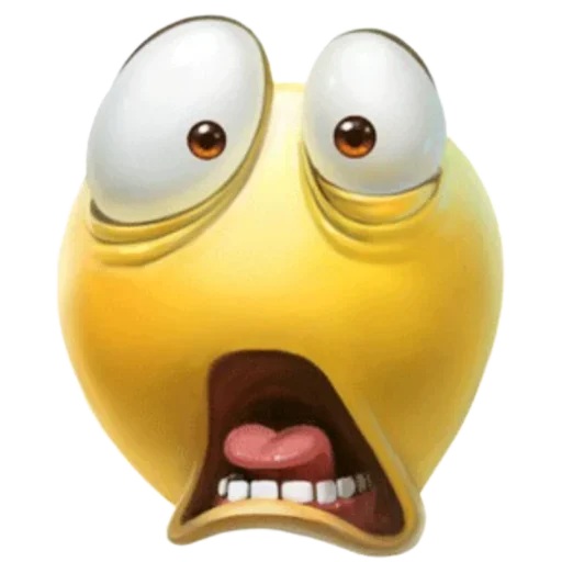 🤯 Стикер «Сотрясение очка???» для Telegram