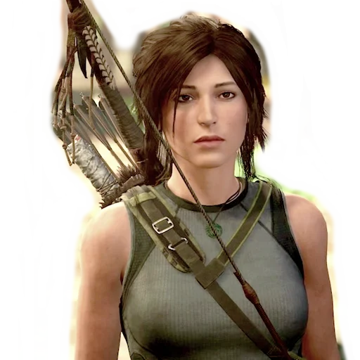 😔 Стикер «Shadow of the Tomb Raider» для Telegram