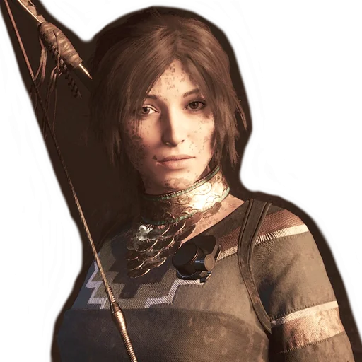 🙂 Стикер «Shadow of the Tomb Raider» для Telegram