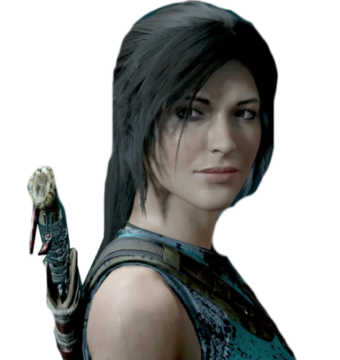 ☺️ Стикер «Shadow of the Tomb Raider» для Telegram