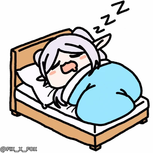 😴 Стикер «Sousou no Frieren p4» для Telegram