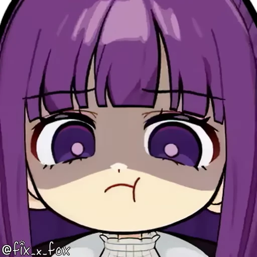 ☹️ Стикер «Sousou no Frieren p4» для Telegram