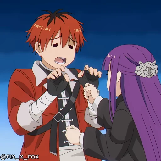 😡 Стикер «Sousou no Frieren p4» для Telegram