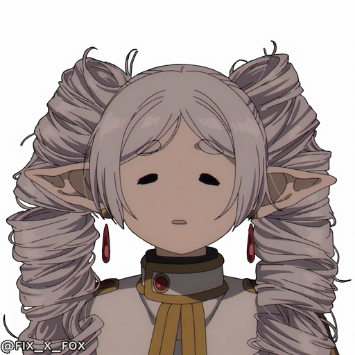 😐 Стикер «Sousou no Frieren p4» для Telegram