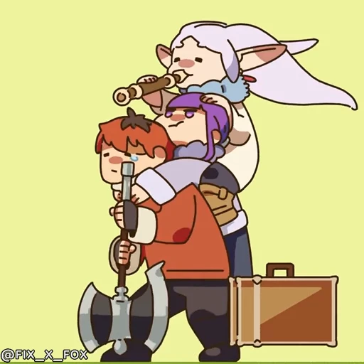 😀 Стикер «Sousou no Frieren p4» для Telegram