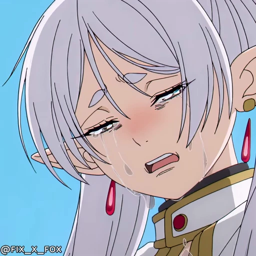 😭 Стикер «Sousou no Frieren p1» для Telegram