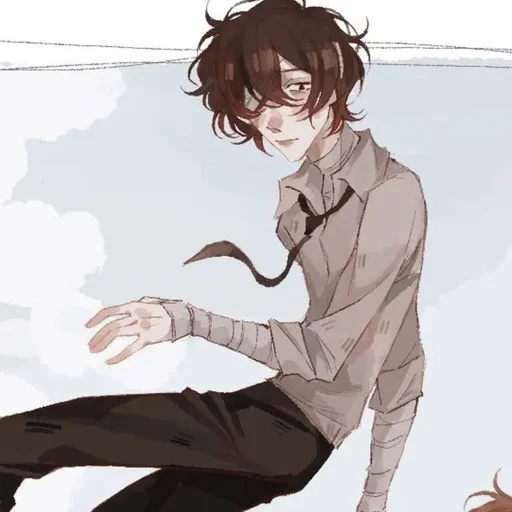 🍂 Стикер «Osamu Dazai» для Telegram