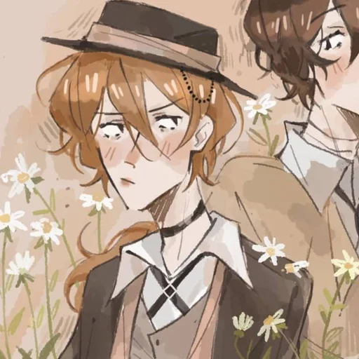 🍂 Стикер «Osamu Dazai» для Telegram