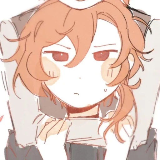 🍄 Стикер «Osamu Dazai» для Telegram