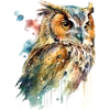 🦉 Эмодзи «Буквы фиолетовые и зелёные, в славянском стиле» для Telegram