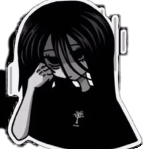 👍 Стикер «soulless» для Telegram