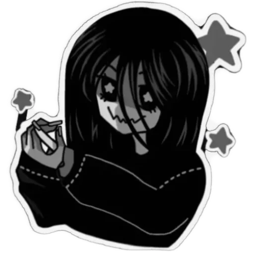 🌟 Стикер «soulless» для Telegram