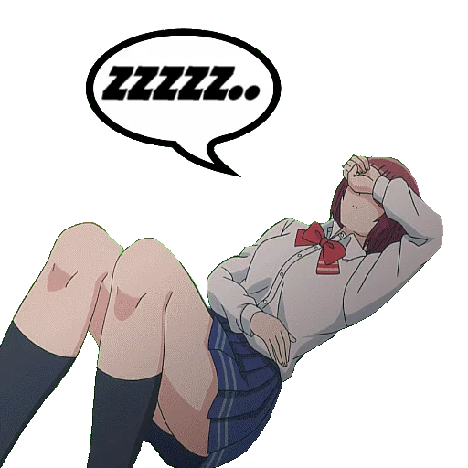 😴 Стикер «SOUNAN DESU KA?» для Telegram