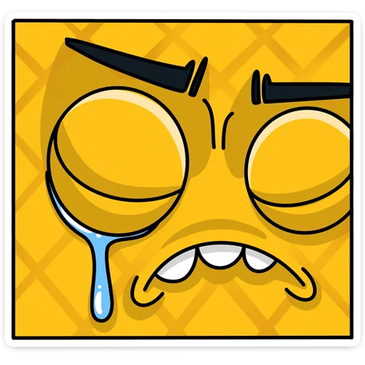 😭 Стикер «Кислый 👉» для Telegram