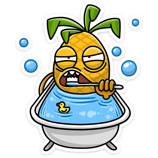 🤕 Стикер «Кислый 👉» для Telegram