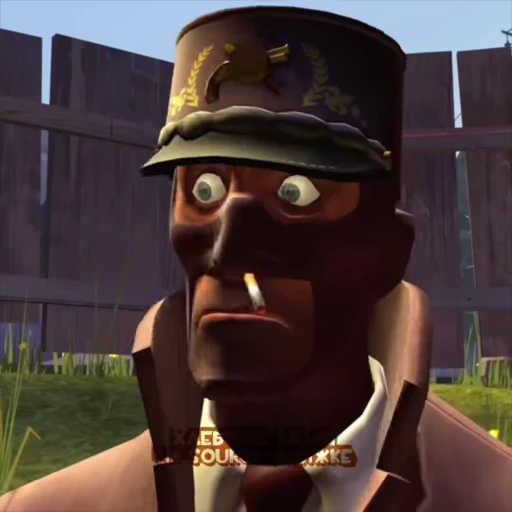 😕 Стикер «Team Fortress 2» для Telegram
