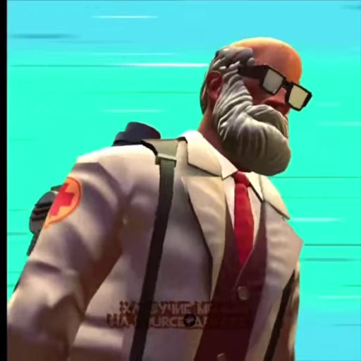 😦 Стикер «Team Fortress 2» для Telegram