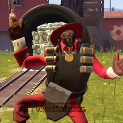 🕺 Стикер «Team Fortress 2» для Telegram