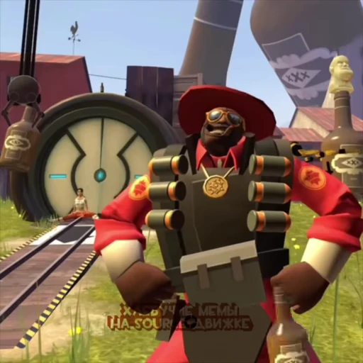 🔫 Стикер «Team Fortress 2» для Telegram