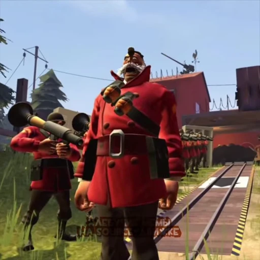 🤟 Стикер «Team Fortress 2» для Telegram
