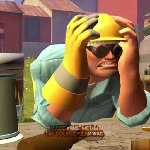 🙁 Стикер «Team Fortress 2» для Telegram