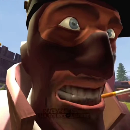 😠 Стикер «Team Fortress 2» для Telegram