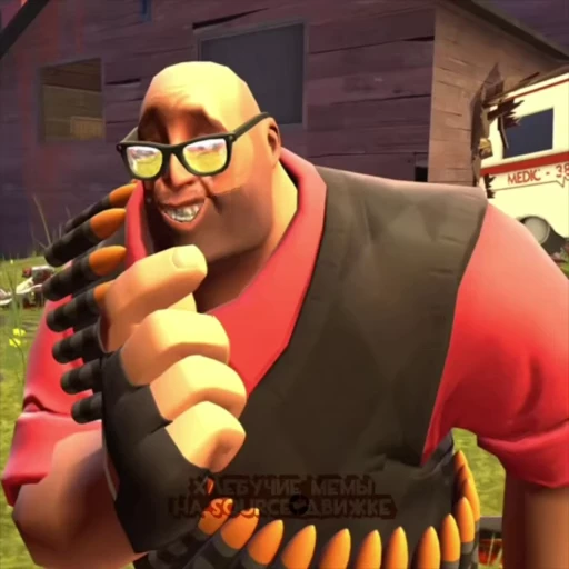 🤔 Стикер «Team Fortress 2» для Telegram