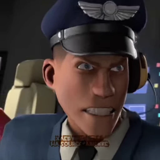 😠 Стикер «Team Fortress 2» для Telegram
