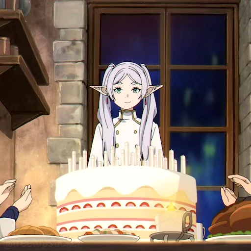 🍰 Стикер «Sousou no Frieren» для Telegram