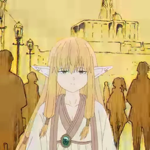 😐 Стикер «Sousou no Frieren» для Telegram