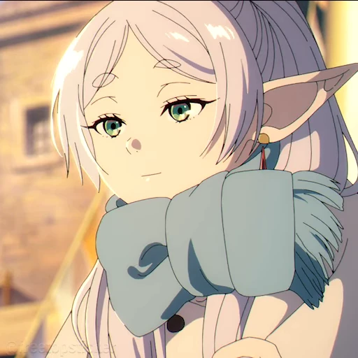😕 Стикер «Sousou no Frieren» для Telegram