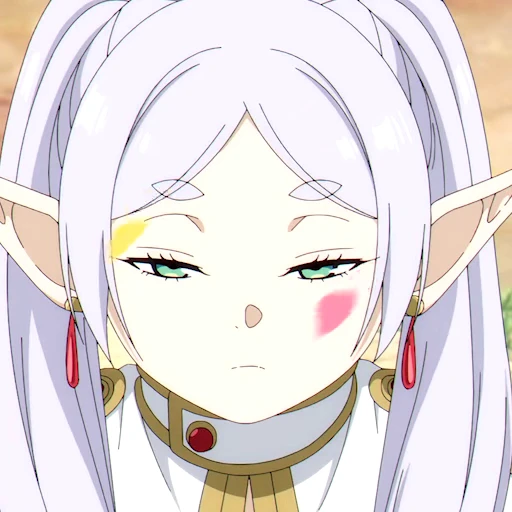😔 Стикер «Sousou no Frieren» для Telegram
