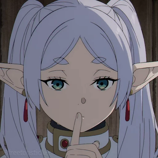 🤨 Стикер «Sousou no Frieren» для Telegram
