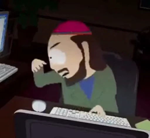 👻 Стикер «South Park» для Telegram