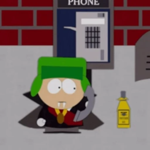 🫤 Стикер «South Park» для Telegram