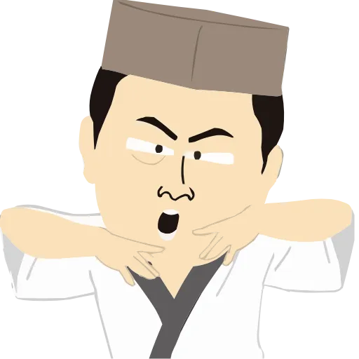 🤨 Стикер «South Park» для Telegram