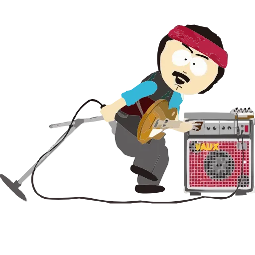 🎸 Стикер «South Park» для Telegram