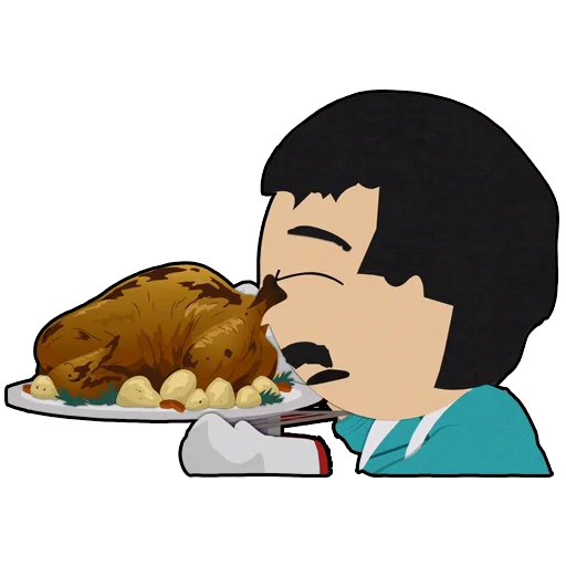 👃 Стикер «South Park Stickers» для Telegram