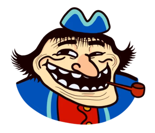 😈 Стикер «Остров Wojak&;а» для Telegram