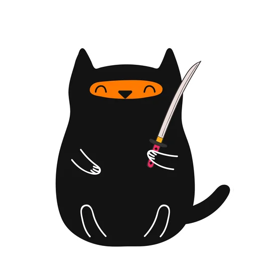 😡 Стикер «Sovo Koshka» для Telegram