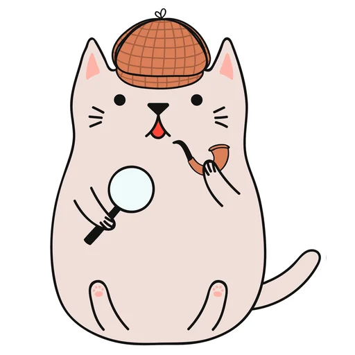😲 Стикер «Sovo Koshka» для Telegram