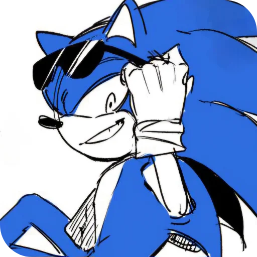 🐦 Стикер «Sonic» для Telegram