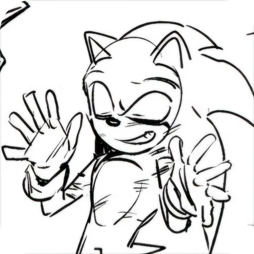 ✋ Стикер «Sonic» для Telegram