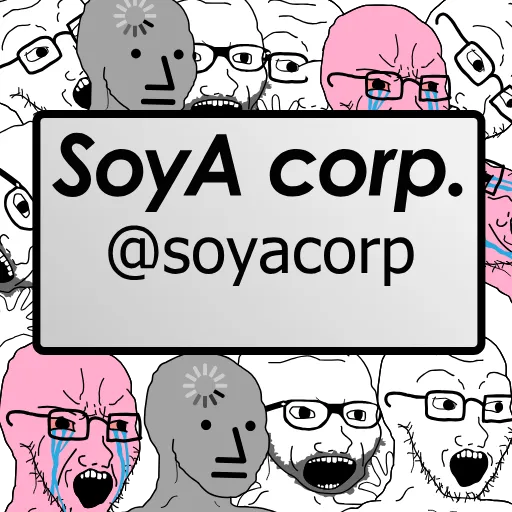 💳 Стикер «SoyA corp.» для Telegram