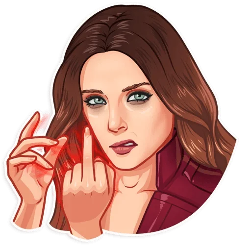 🖕 Стикер «Огурец —» для Telegram