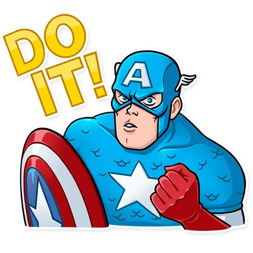 💪 Стикер «Огурец —» для Telegram